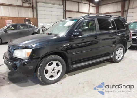 2006 Toyota Highlander Limited V6 z USA, uszkodzony, nr VIN JTEEP21AX60160914